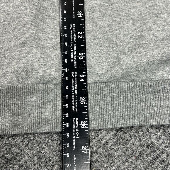 PUMA Taping Hoodie Fleece‎ Sweatshirt Mens Medium Pullover Spellout Athleisure - Picture 14 of 15